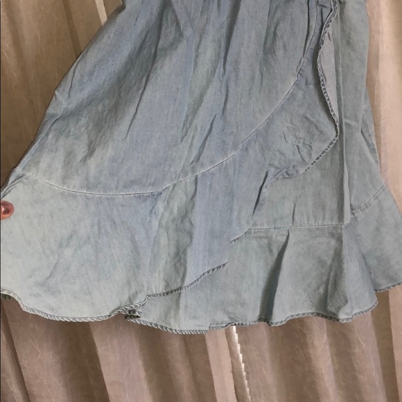 denim color sun dress - Picture 4 of 4